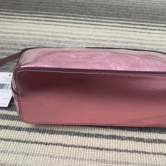 NWT KATE SPADE Pink Sparkle Zippered Make-up Cosmetic Bag - Picture 2 of 3